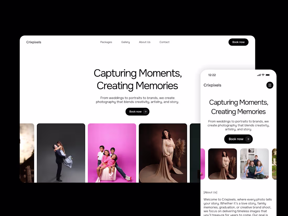 Cover image for Website Design + Build in Framer (Up to 5 Pages)