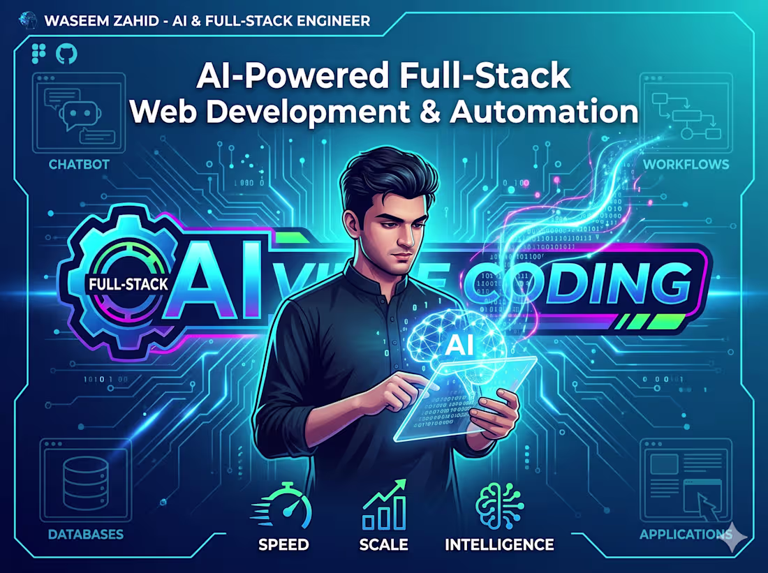 Cover image for AI-Driven Full-Stack Web App Development (Vibe Coding)