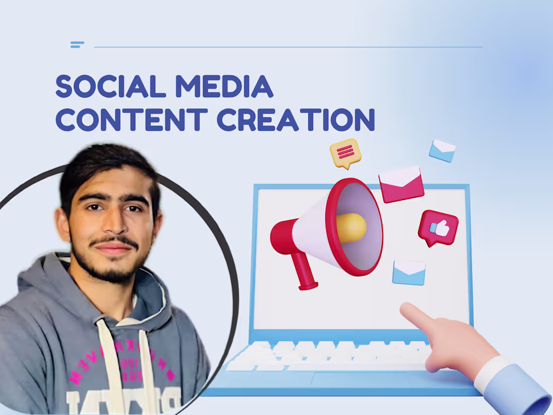Cover image for Social Media Content Creation Service-Elevate Your Brand Online