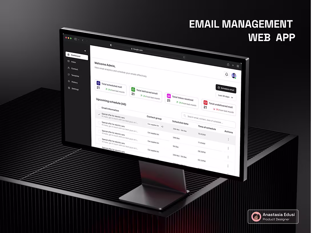 Cover image for EMAIL MANAGEMENT APP
