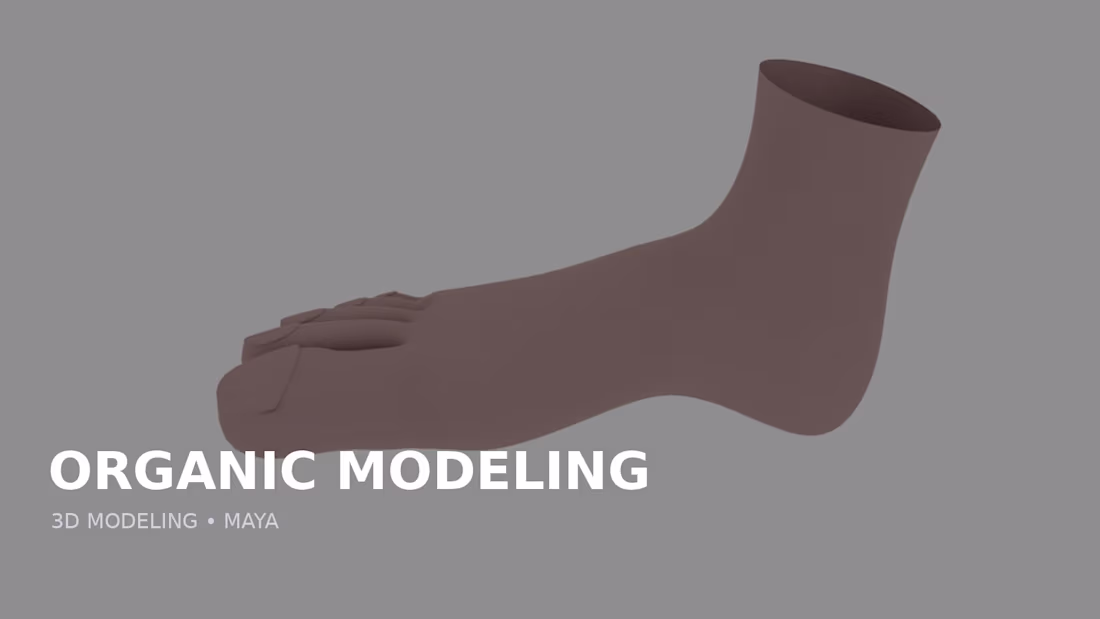 Cover image for Organic form study demonstrating modeling
