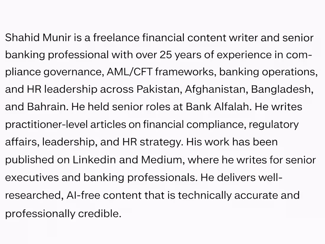 Cover image for Shahid Munir is a freelance
