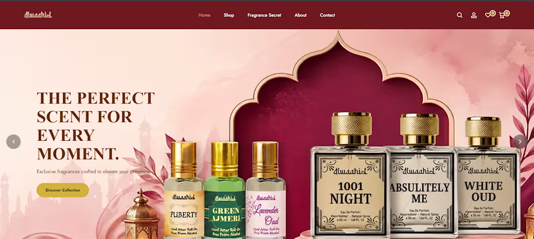 Cover image for AlWaahid Fragrances- Indian D2C attar/perfume brand