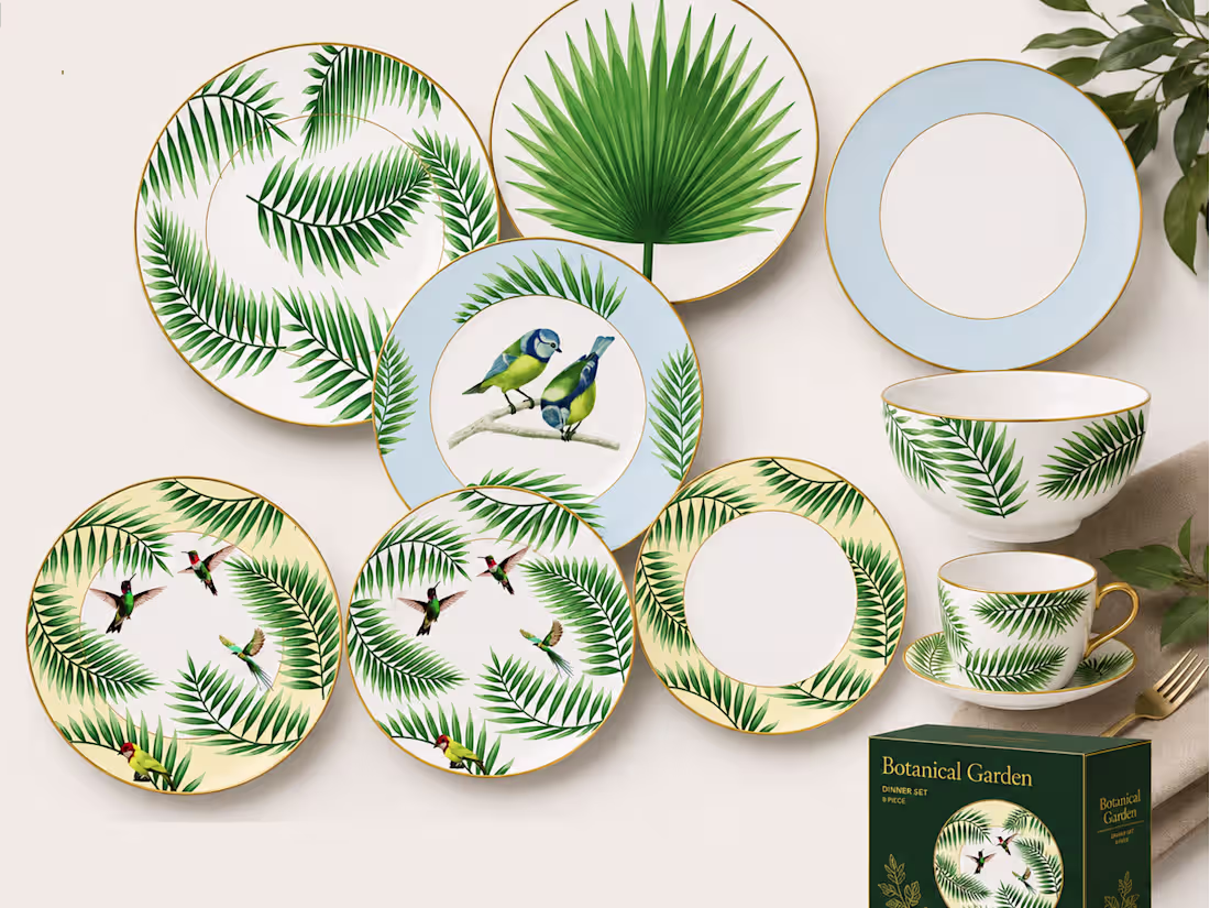 Cover image for Botanical Garden Dinner Set –