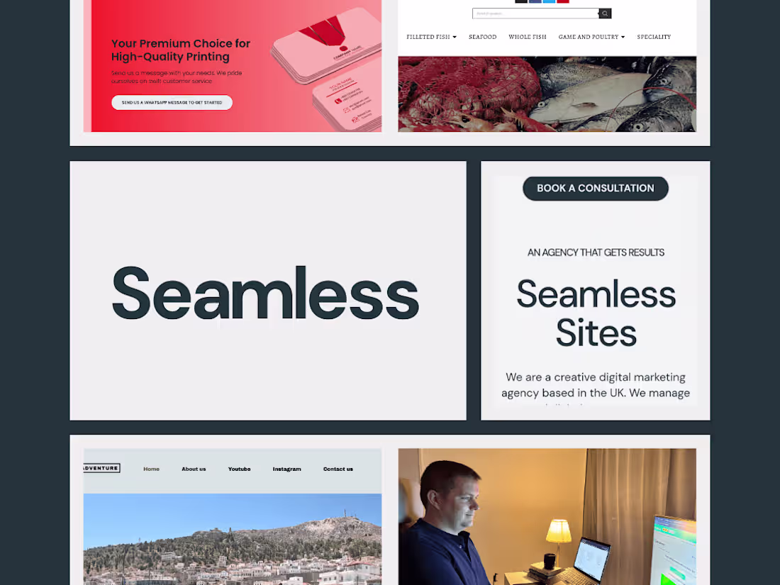 Cover image for Sales and results driven web design. Social proof, strong CTA's