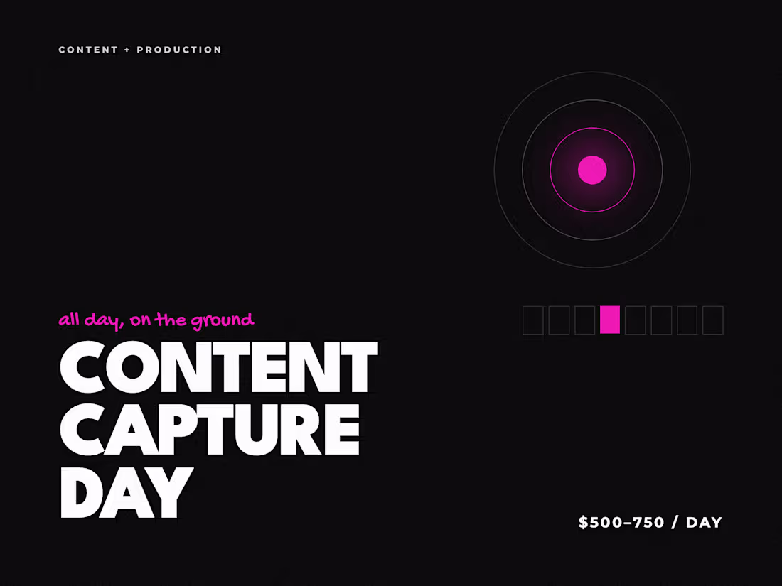 Cover image for Content Capture Day (portland metro)