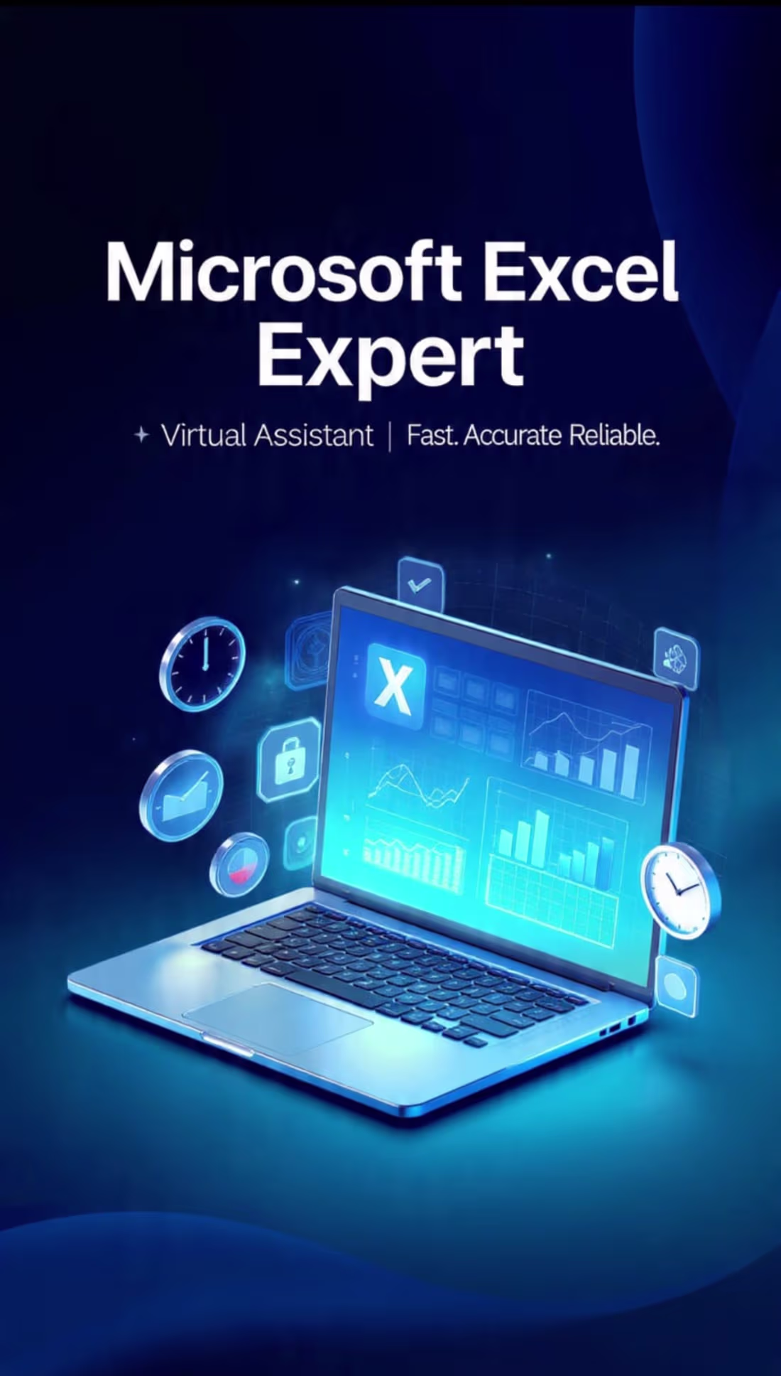 Cover image for I will do data entry, Excel dashboards, and data visualization