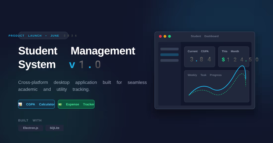 Cover image for Cross-Platform Student Management System v1.0