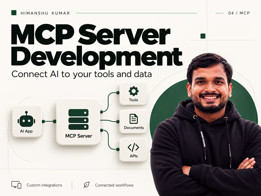 Cover image for MCP Server Development: Connect Claude, Cursor & ChatGPT