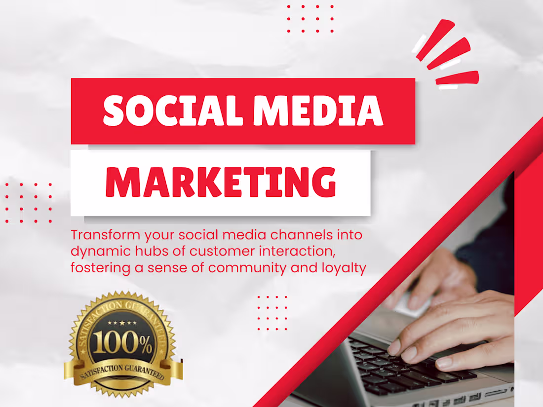 Cover image for Social media marketing Facebook ads management Instagram ads