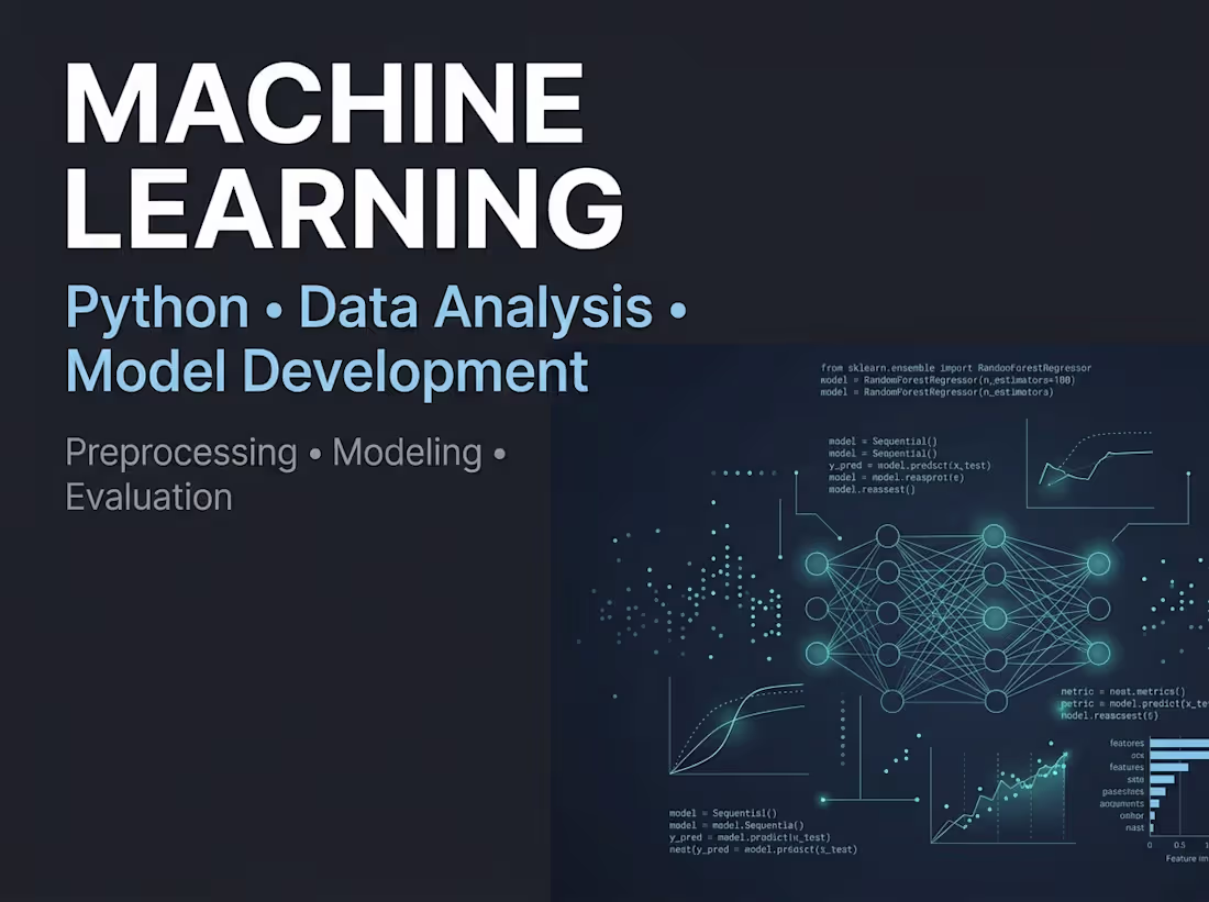 Cover image for Machine Learning Model Development
