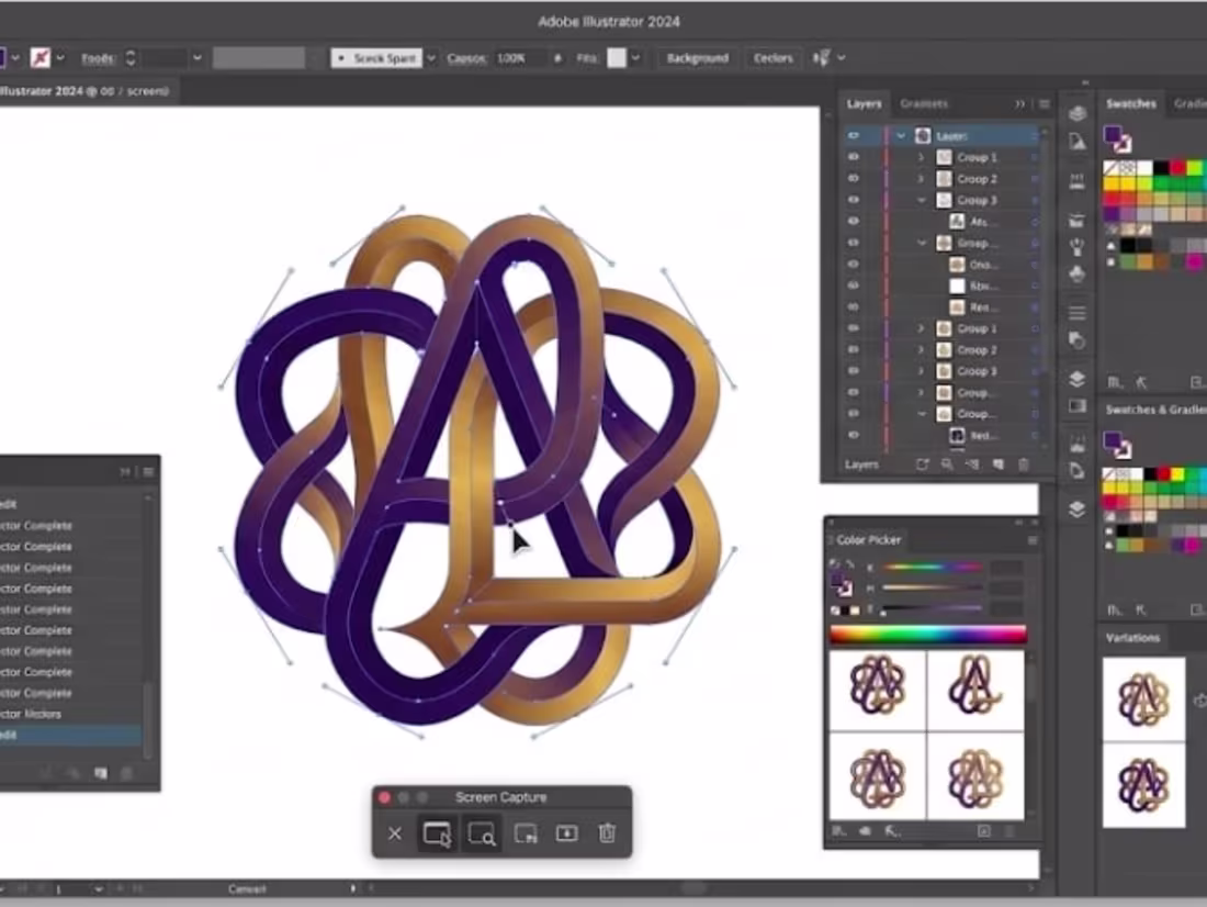 Cover image for Custom logo design, just practicing.