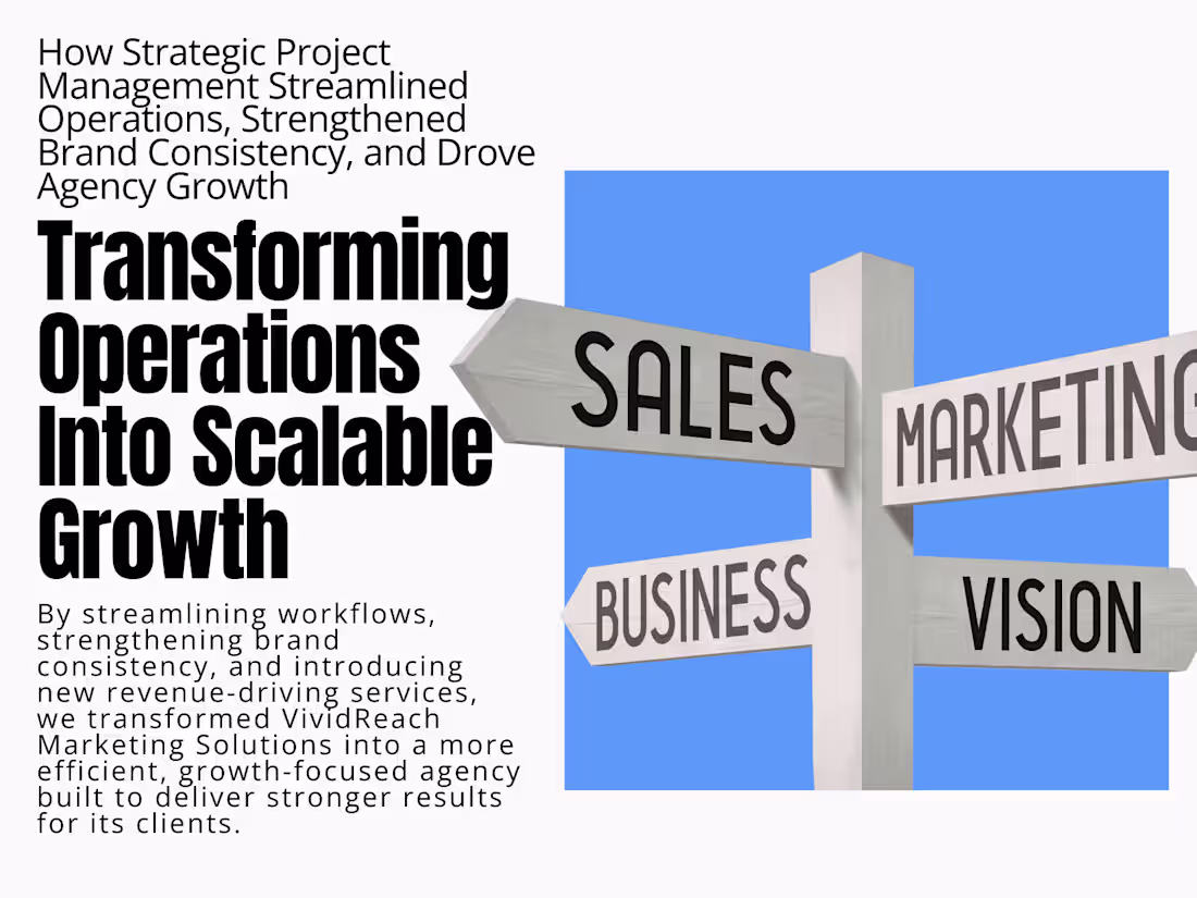 Cover image for Joining VividReach Marketing Solutions as