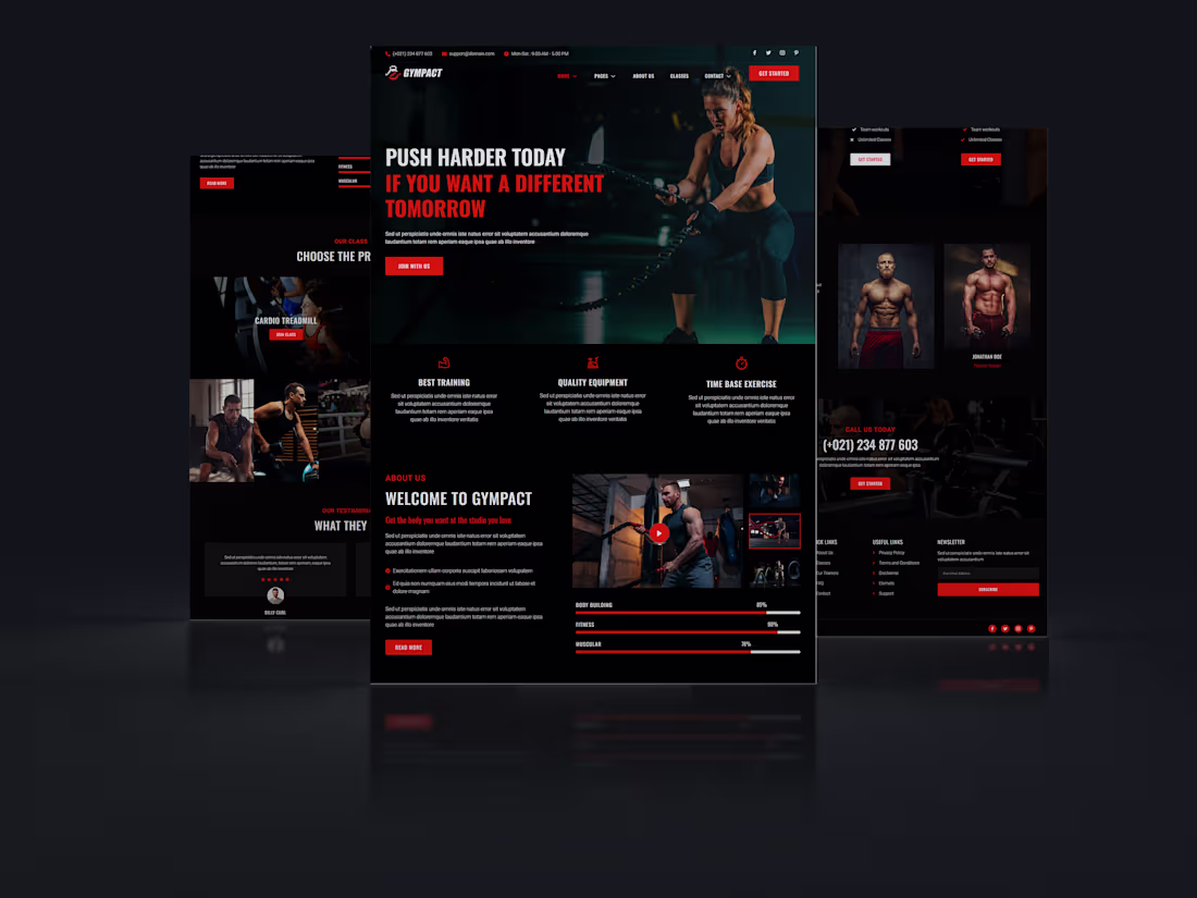 Cover image for Kajabi Fitness Coaching Website & Online Training Funnel