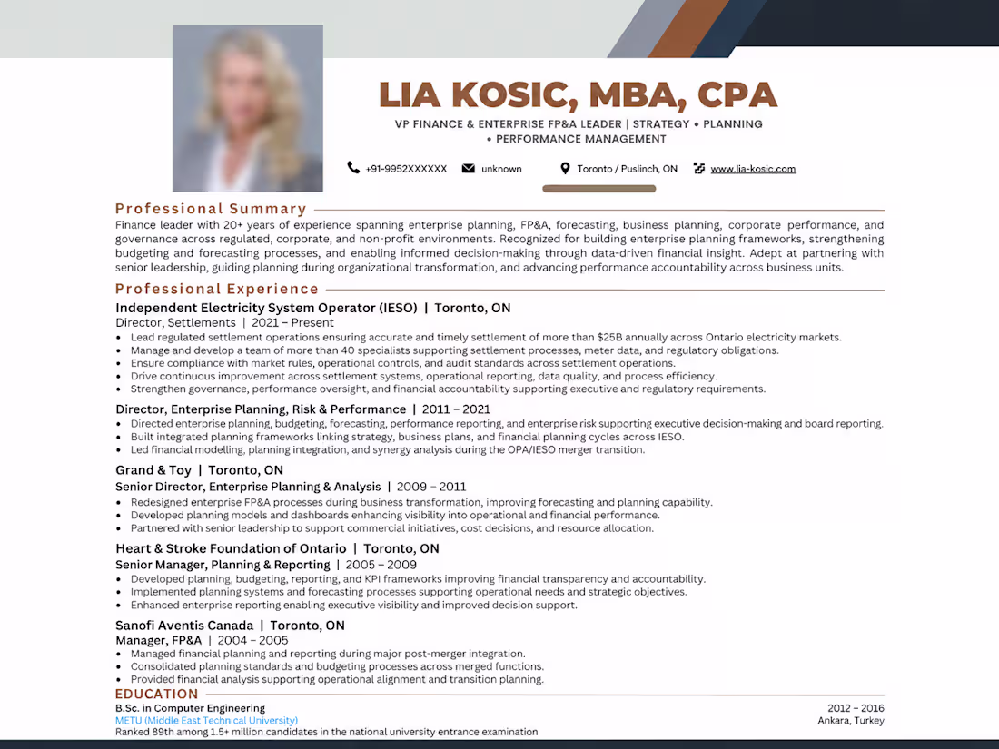 Cover image for Senior ATS-Friendly Resume
Clean, professional ATS-friendly