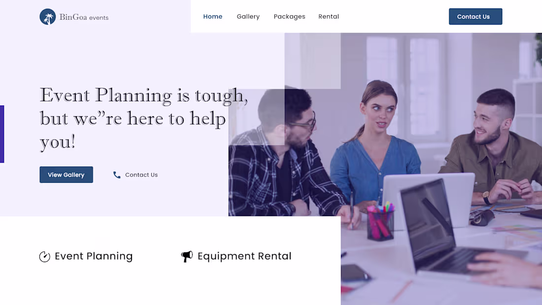 Cover image for Landing Page