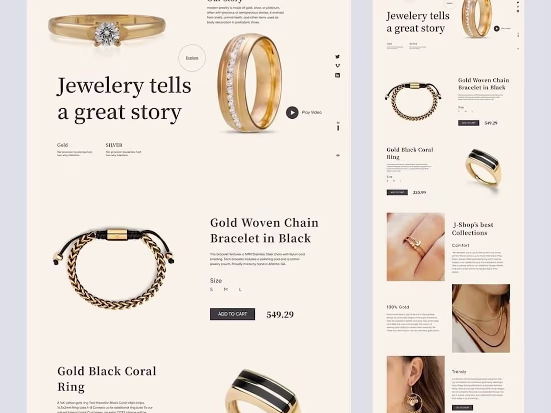 Cover image for Shopify store design 