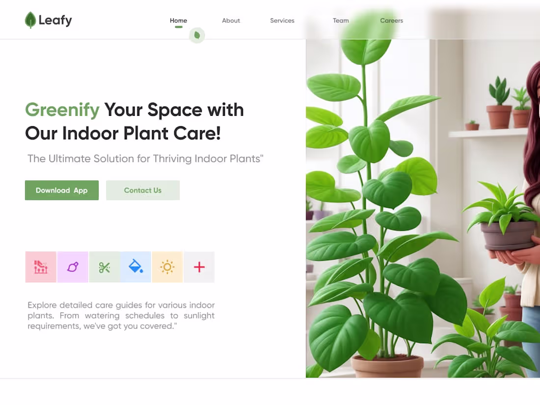 Cover image for Indoor Plant management app