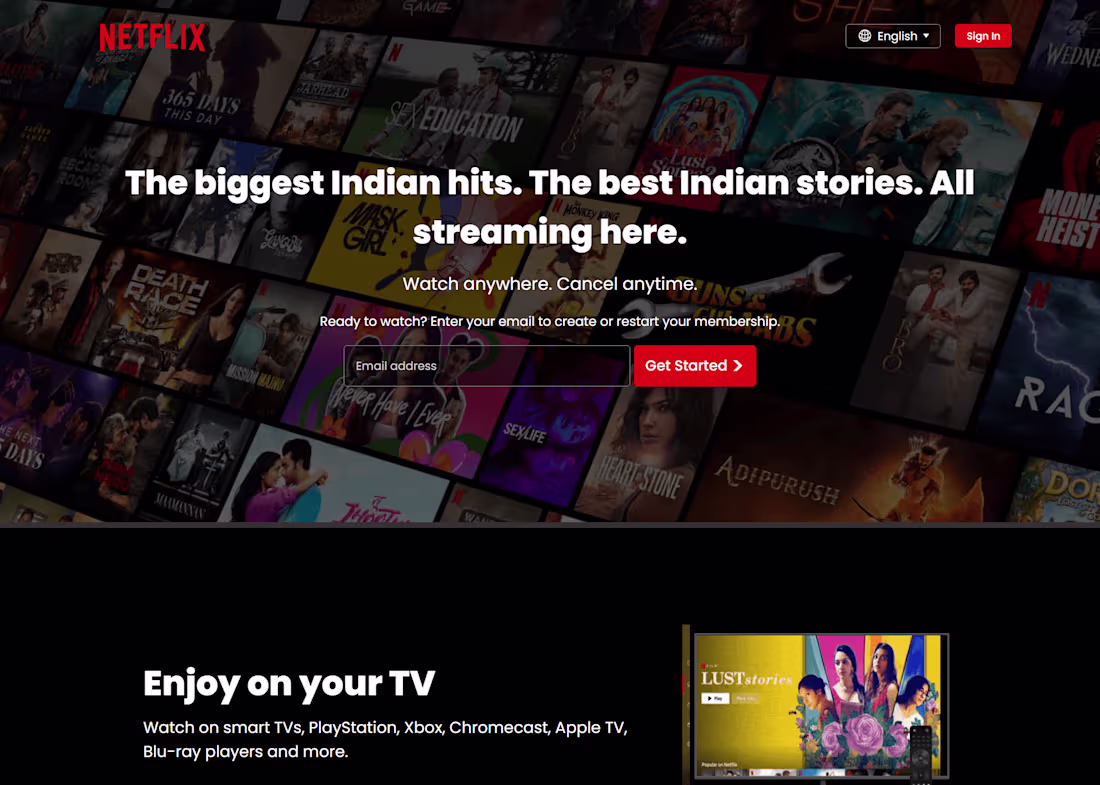 Cover image for Netflix UI Clone