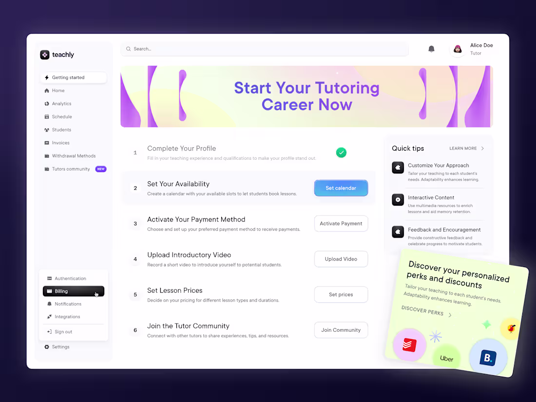 Cover image for Web application design