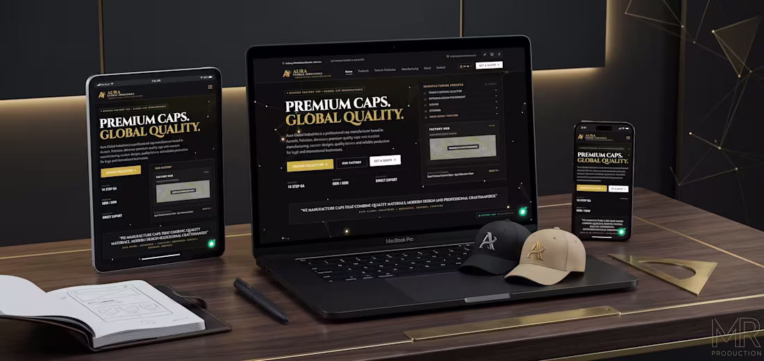 Cover image for Custom B2B Industrial & E-Commerce Web Design