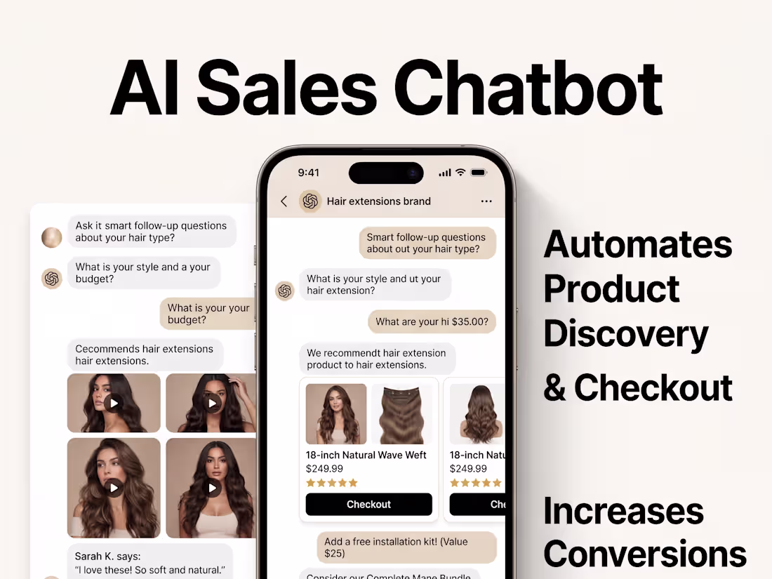 Cover image for Built JuvaBun, an AI-powered sales