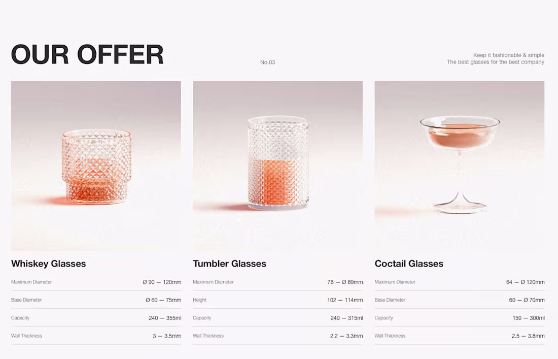 Cover image for Glasses offer 3D made in Blender Design made in Sketch