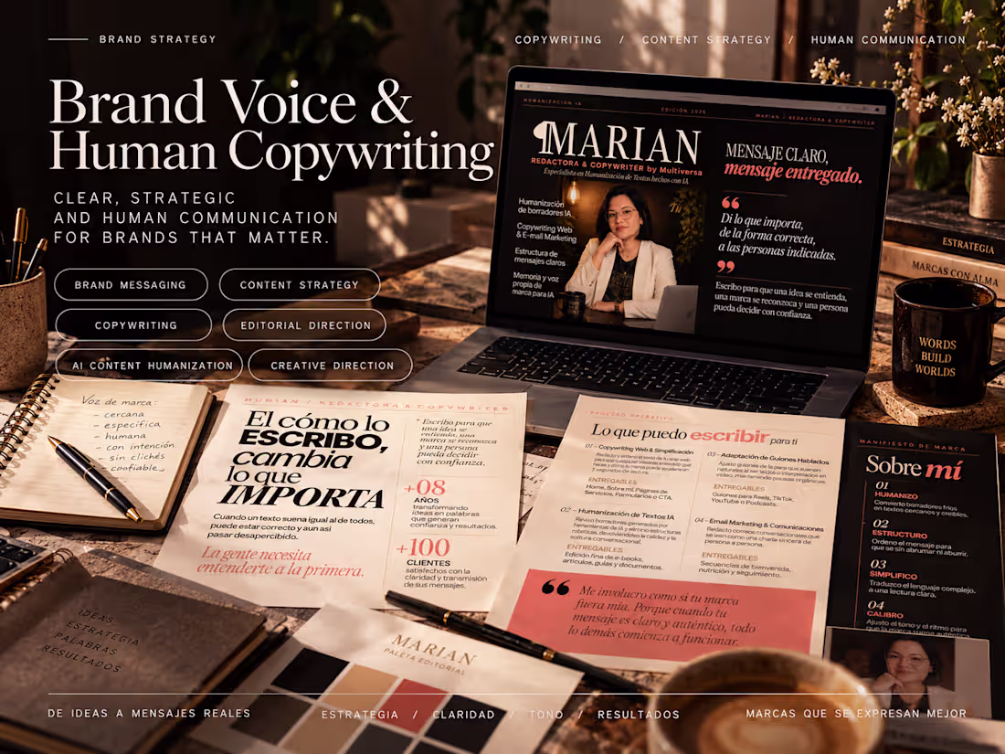 Cover image for Brand Voice & Human Copywriting