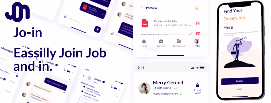 Cover image for Jo-in Job Seek App