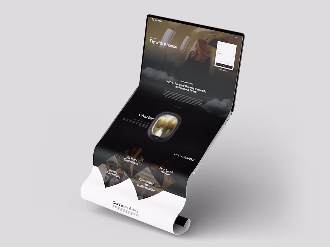 Cover image for KHONSU Aviation 

A premium website experience