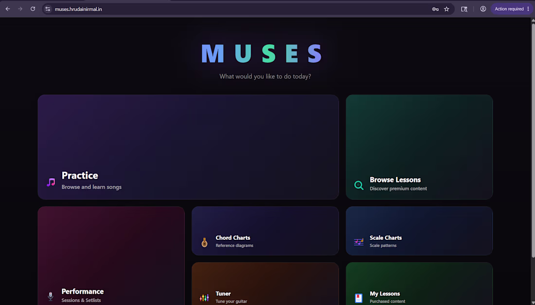 Cover image for Discover Muses. An open platform
