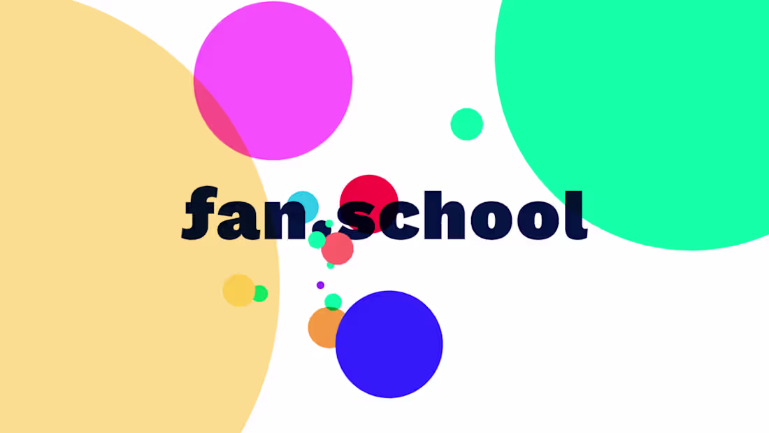 Cover image for Fanschool