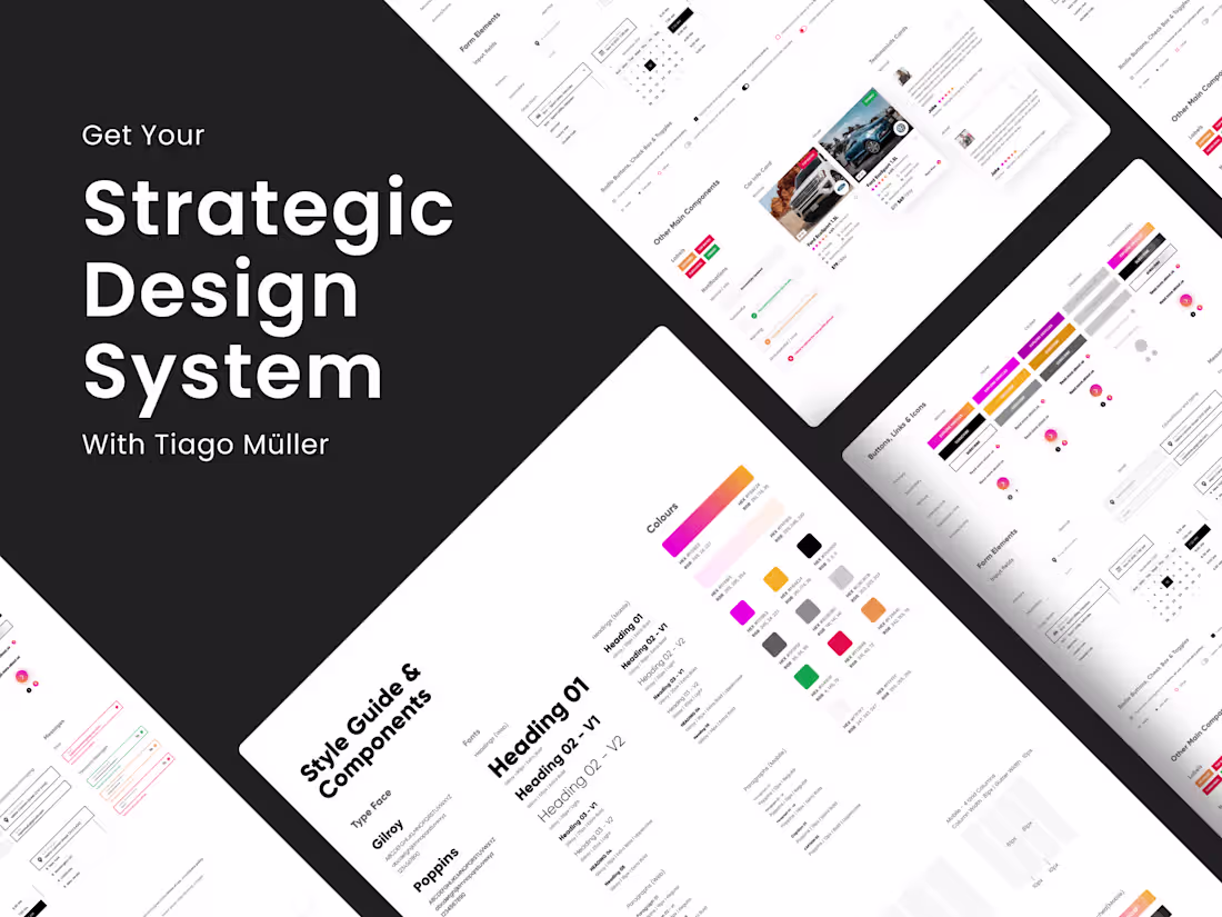 Cover image for Strategic Design System - Figma
