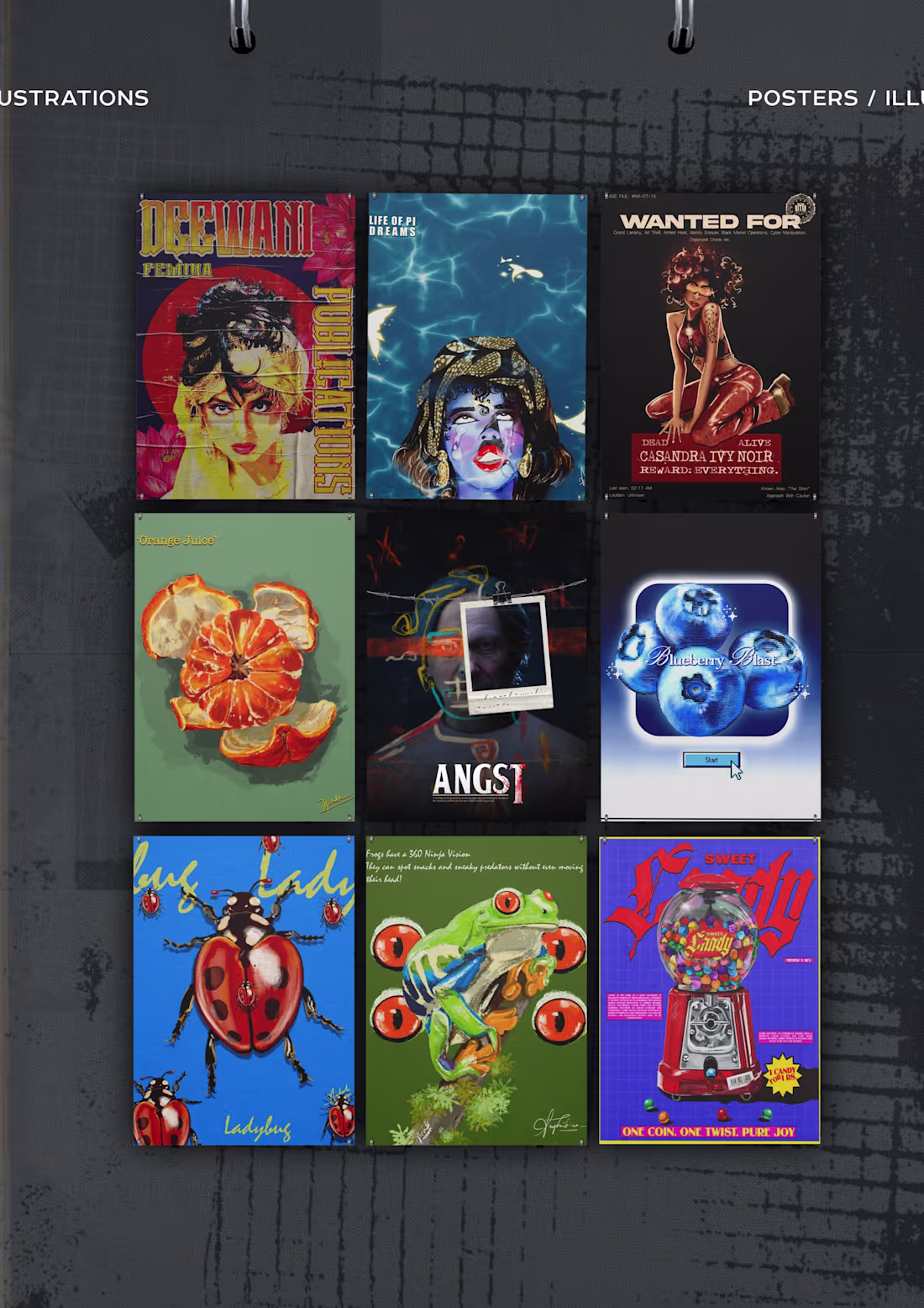 Cover image for illustations and posters