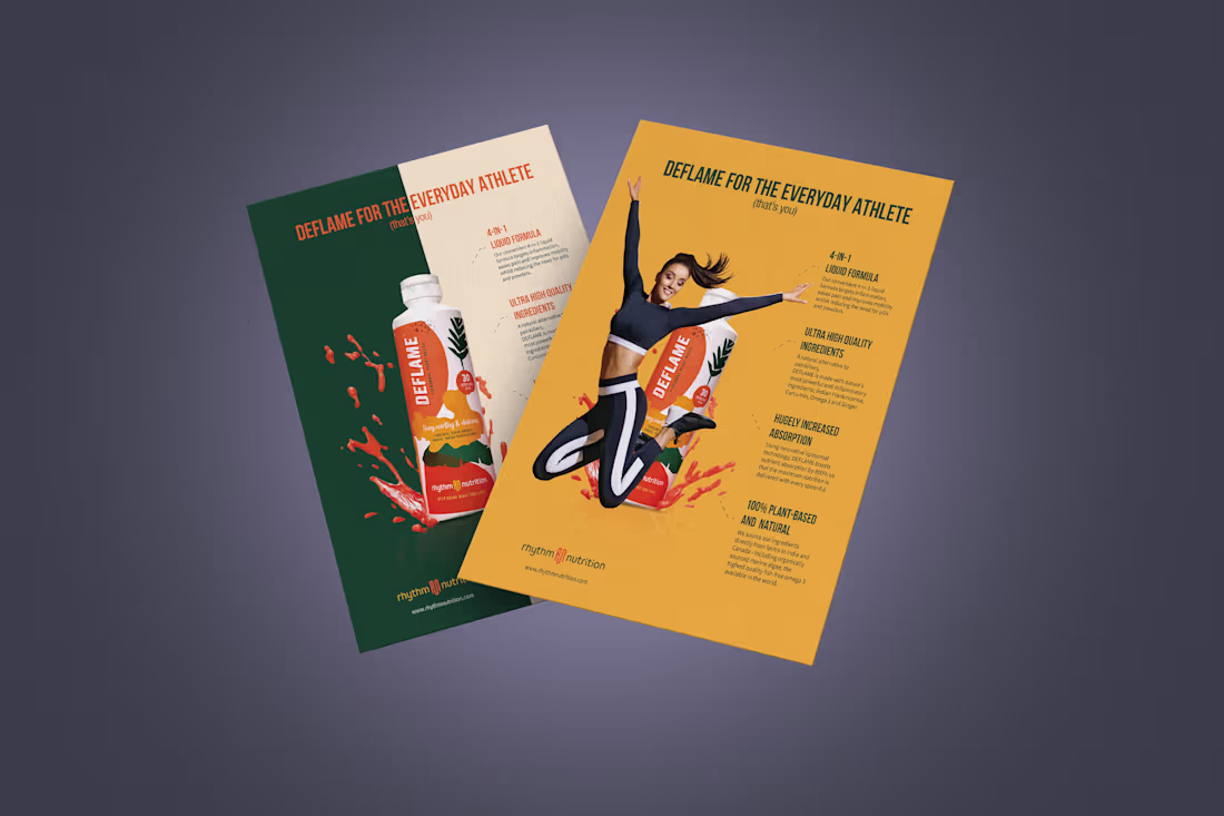 Cover image for Product Promotional Flyer Design | Print & Marketing Design