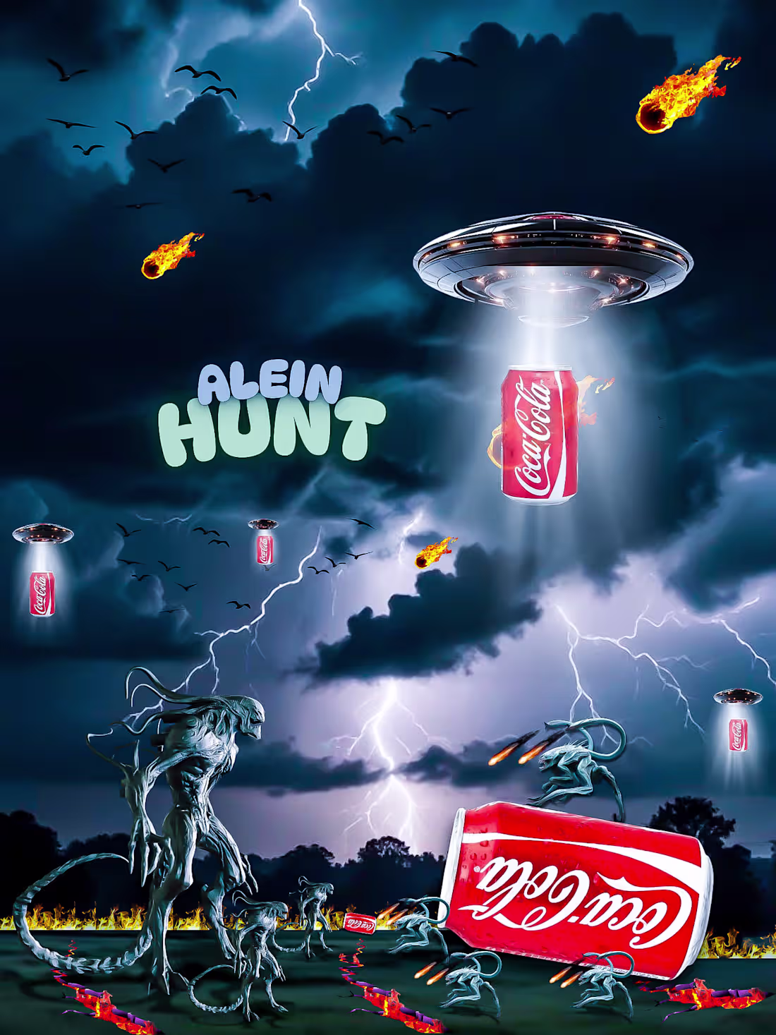 Cover image for ALEIN HUNT