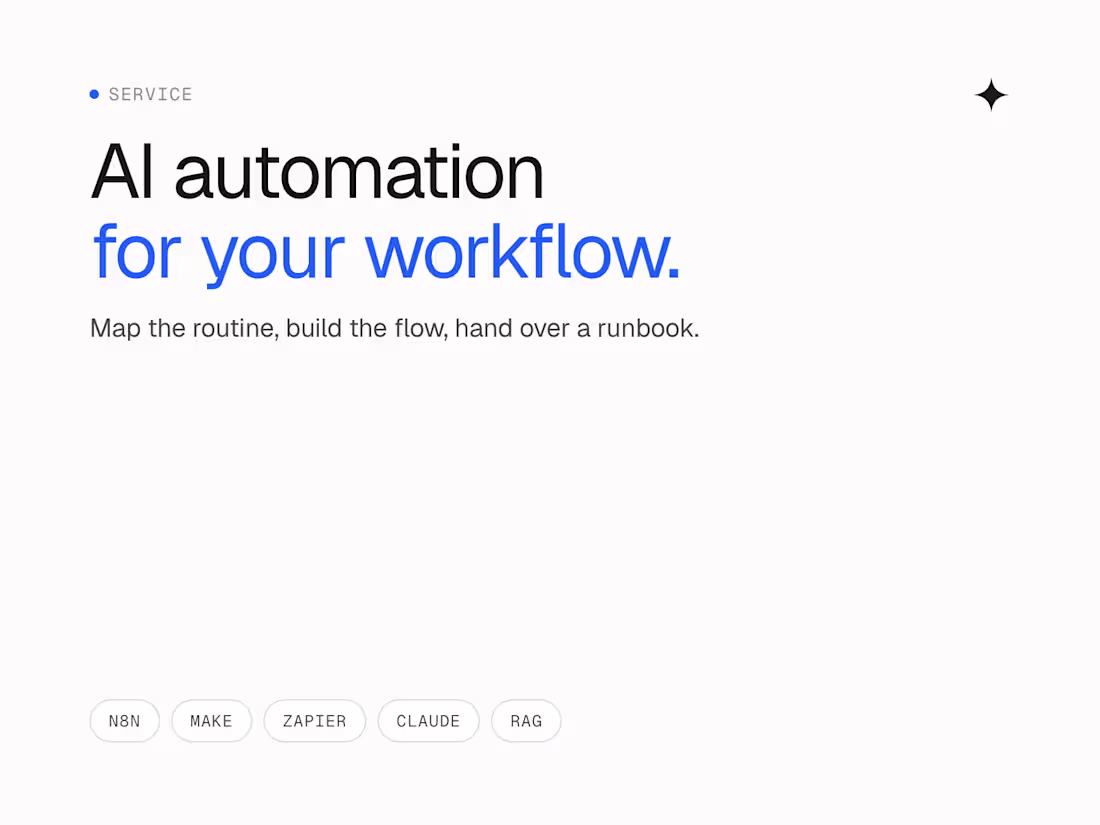 Cover image for AI automation for your team's workflows