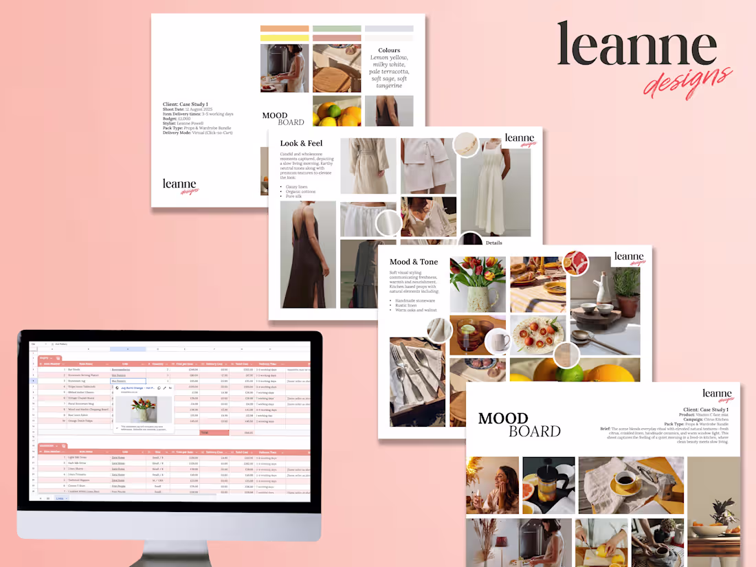 Cover image for Click-to-Cart Styling Pack: Props + Wardrobe Moodboard