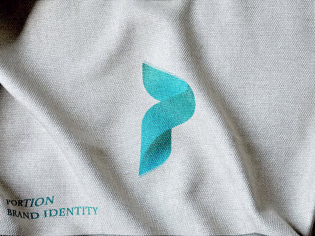 Cover image for Portion Premier Company Logo Identity, Branding 💫✨