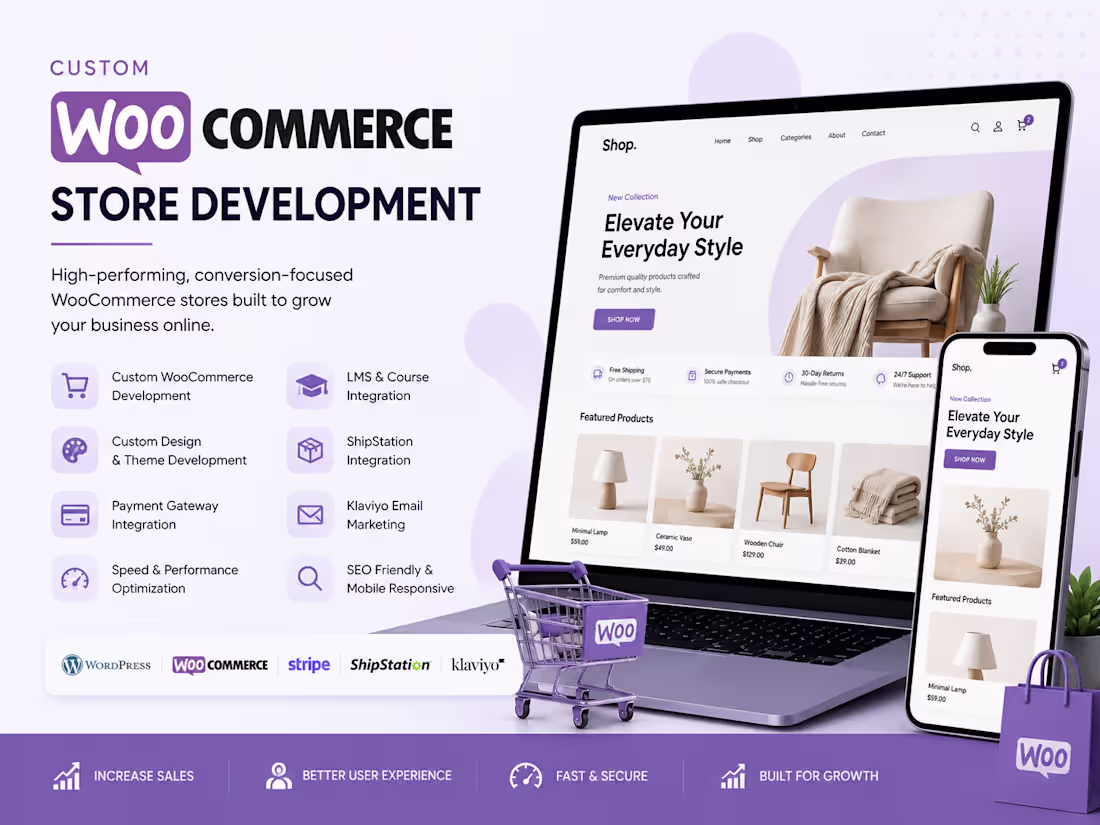 Cover image for Custom WooCommerce Store Development