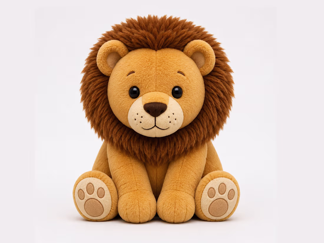 Cover image for Plush Lion Toy Design |