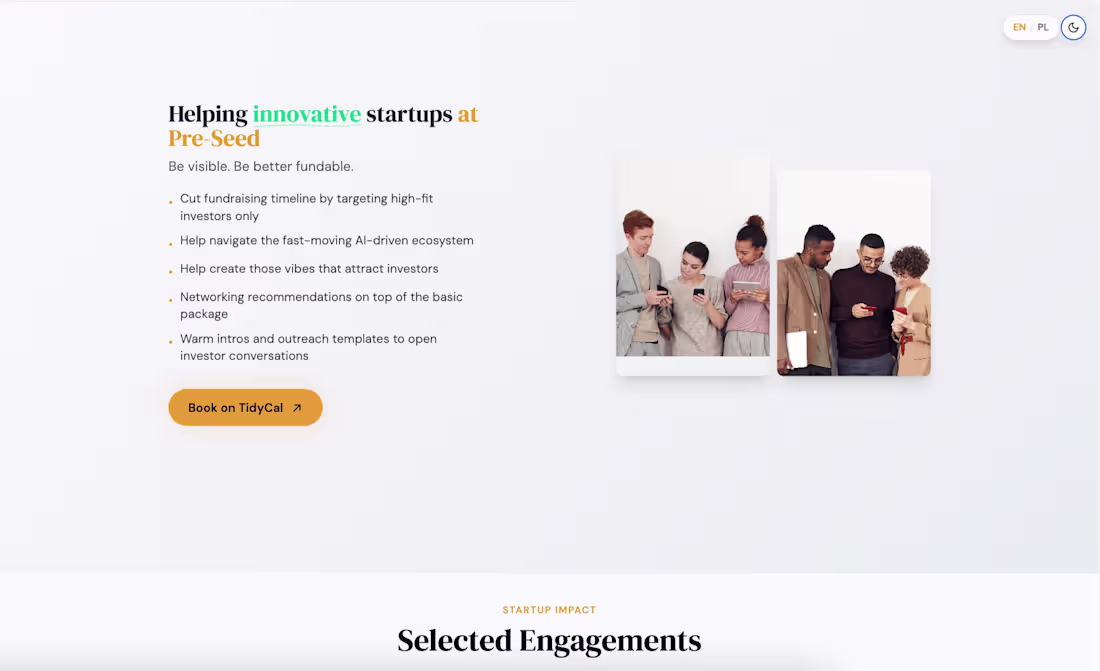 Cover image for Website / Landing page built
