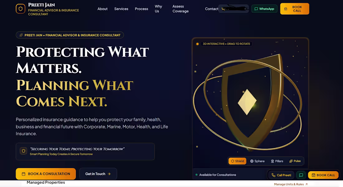 Cover image for I created this website for
