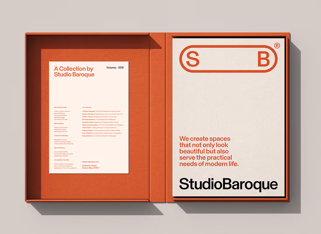 Cover image for Studio Baroque | Brand Identity Design