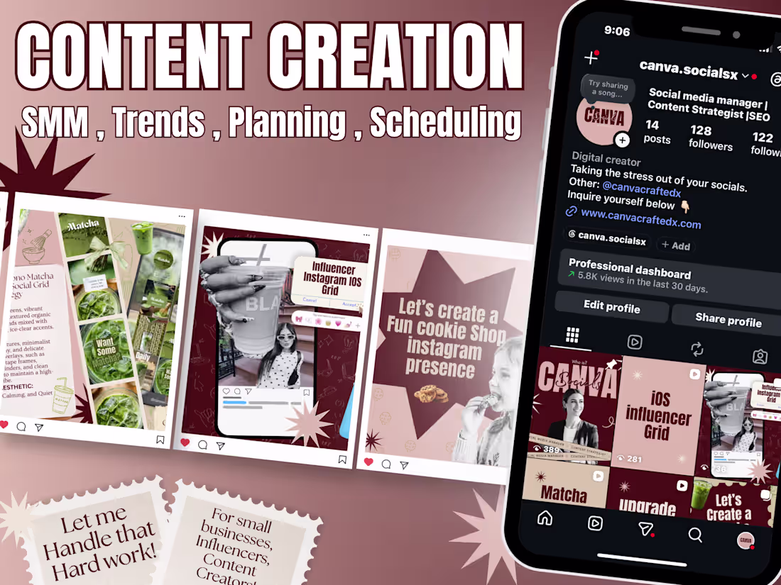 Cover image for Complete Social Media Content Creation and Management