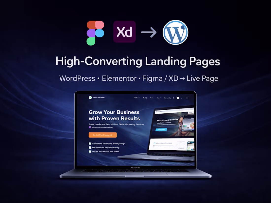 Cover image for High-Converting Landing Pages in WordPress 