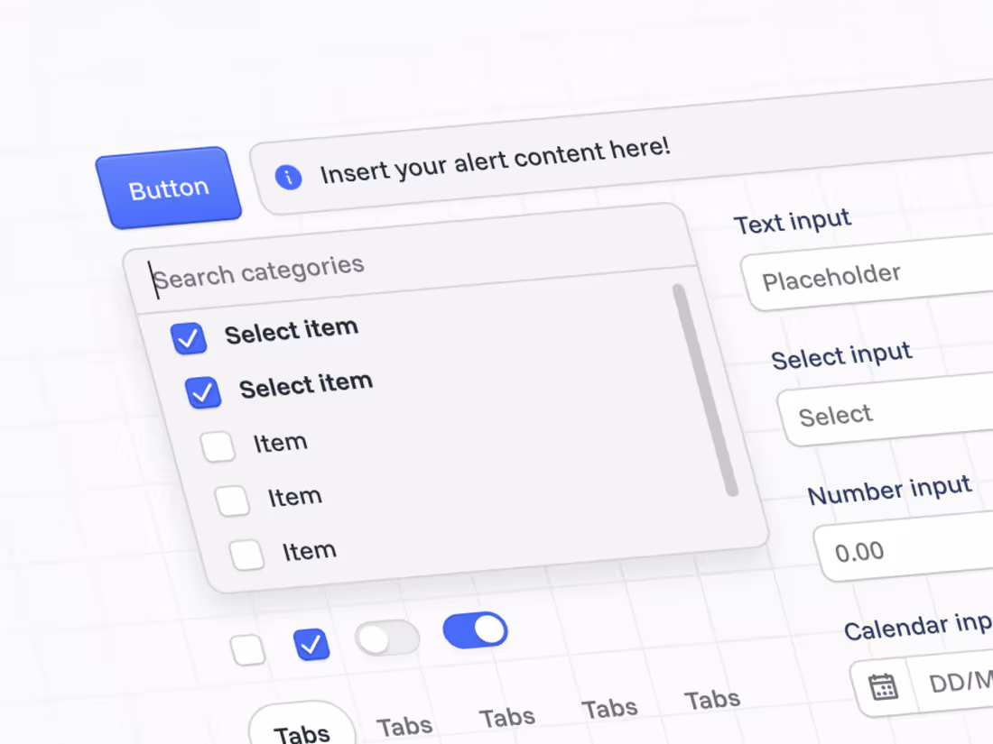 Cover image for UI Kit Design & Setup