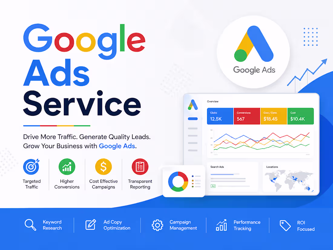Cover image for Google Ads Campaign Setup & Management