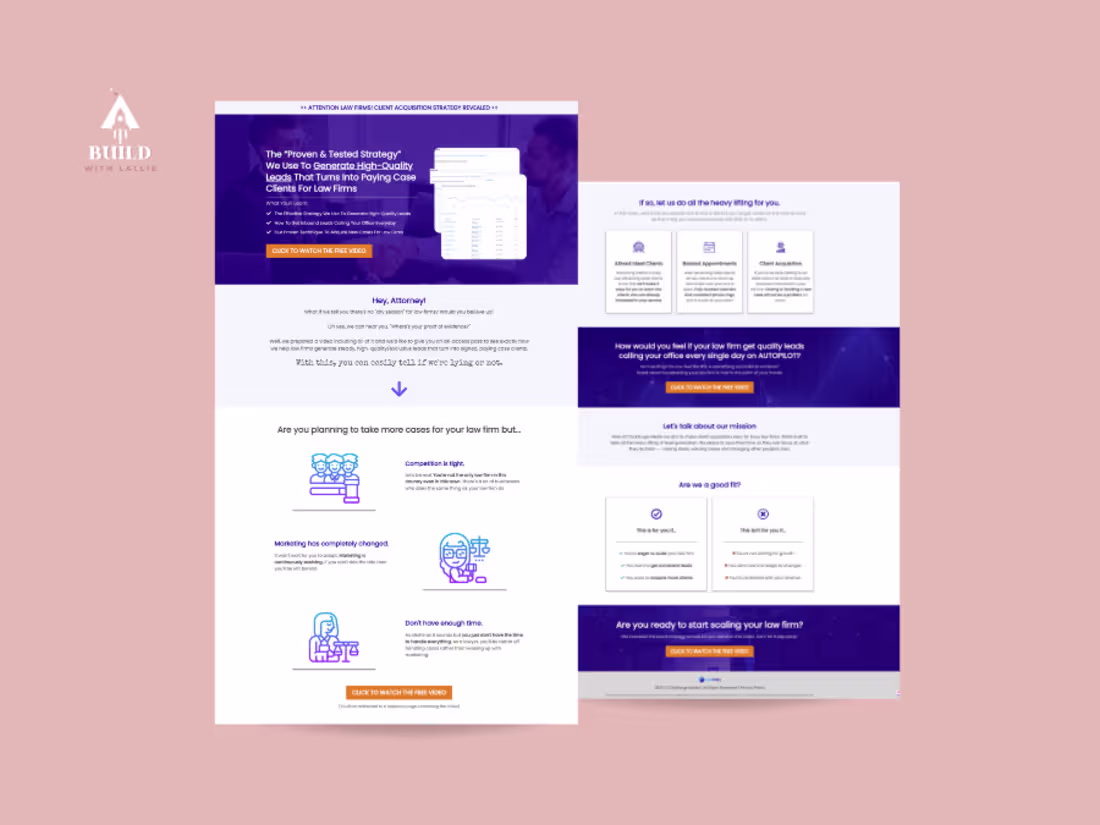 Cover image for Conversion-Focused Landing Page