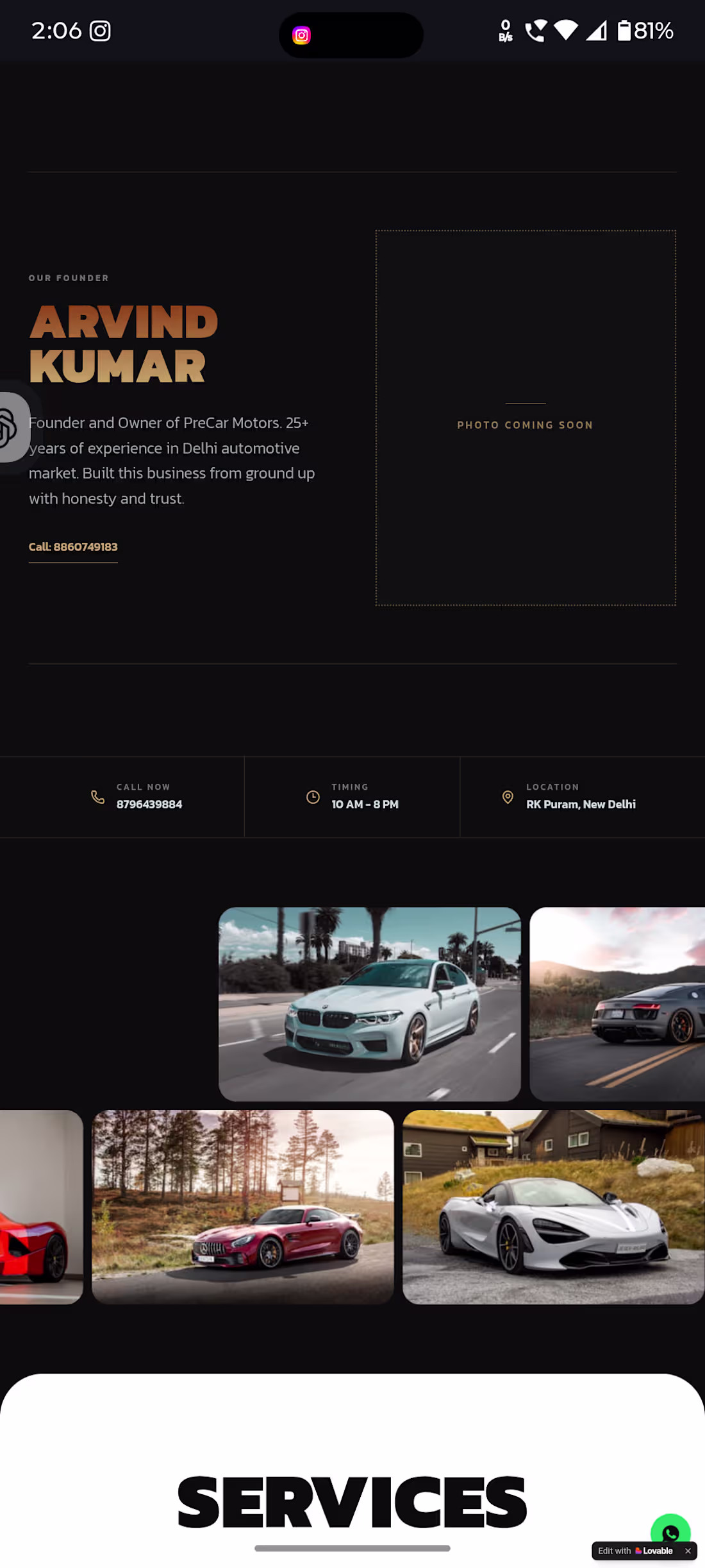 Cover image for Here is a car workshop